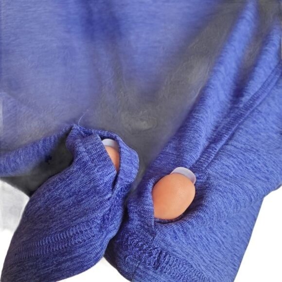 OLD NAVY ACTIVE Girls Jacket Blue Active Sports‎ Athletic Fitness Large 10/12 - Picture 4 of 11